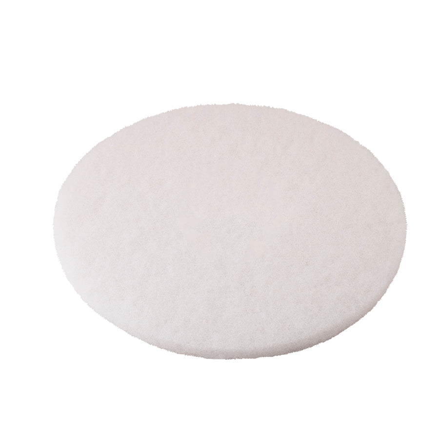 13" White Polish Pad