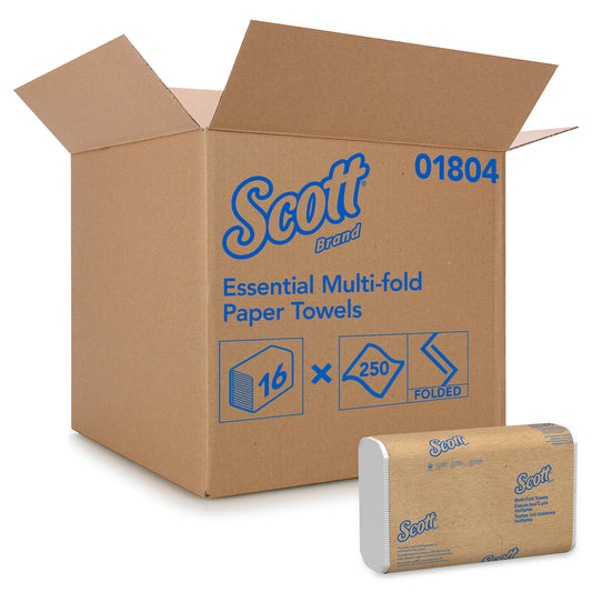 Scott Brand Towel Multi-Fold White - 16/250Count