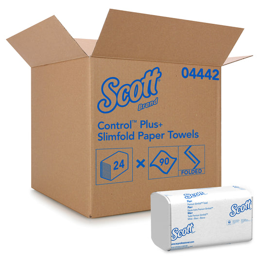 Kleenex Slimfold Towels White 7.5" x 11.6" 24 / 90 cs