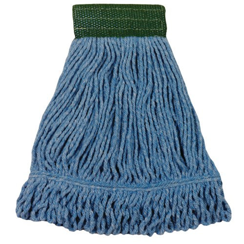 Blue Blended Loopend Mop Med Narrow Band 12 / cs