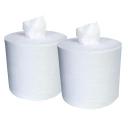 Kimberly Clark Wypall L30 Center Pull Wipers White 9.8" x 15.2" 300 Sheet Roll 2 / cs